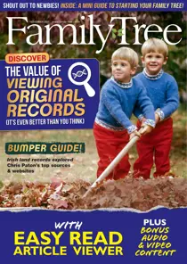 Family Tree November 2021 
                issue Family Tree November 2021
