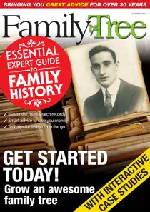 Family Tree October 2016 
                issue Family Tree October 2016