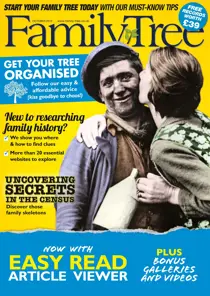 Family Tree October 2019 
                issue Family Tree October 2019