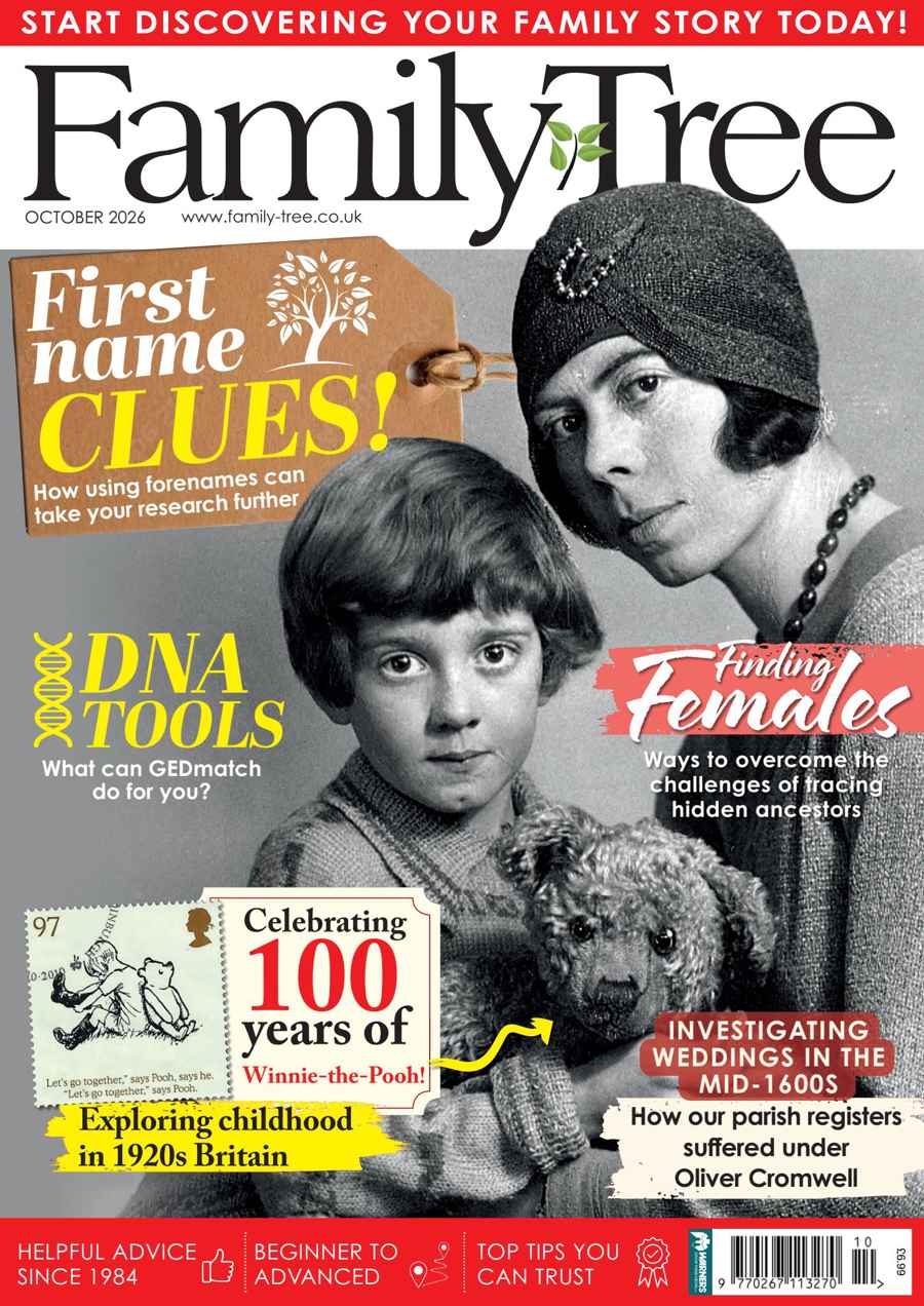 Family Tree issue October 2026