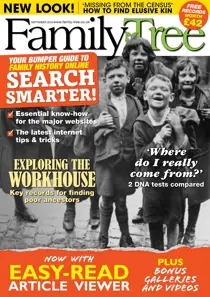 Family Tree September 2018 
                issue Family Tree September 2018