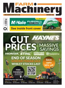 Farm Machinery 
                issue Nov-25