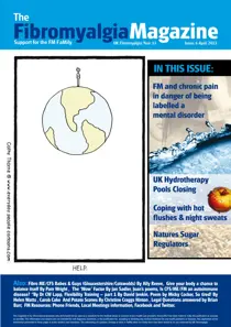 Fibromyalgia Magazine April 2013 
                issue Fibromyalgia Magazine April 2013