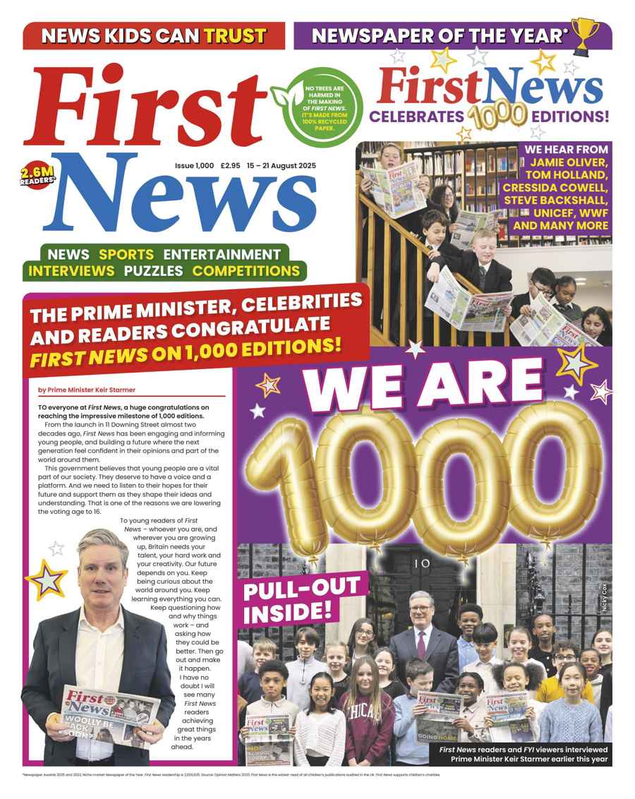 First News issue First News Issue 1000