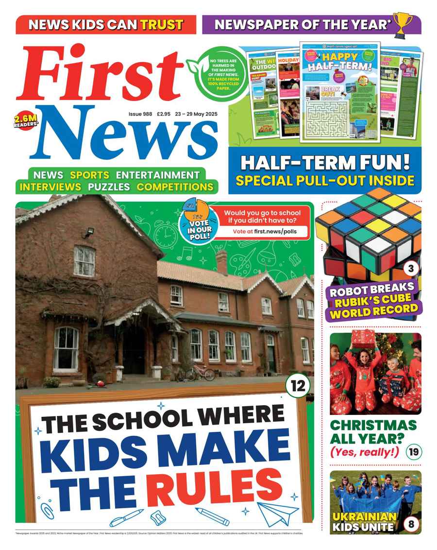 FIRST NEWS
