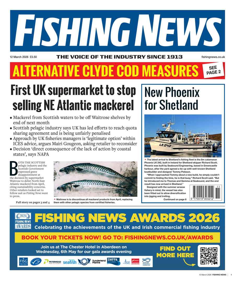 Fishing News issue 12th March 2026