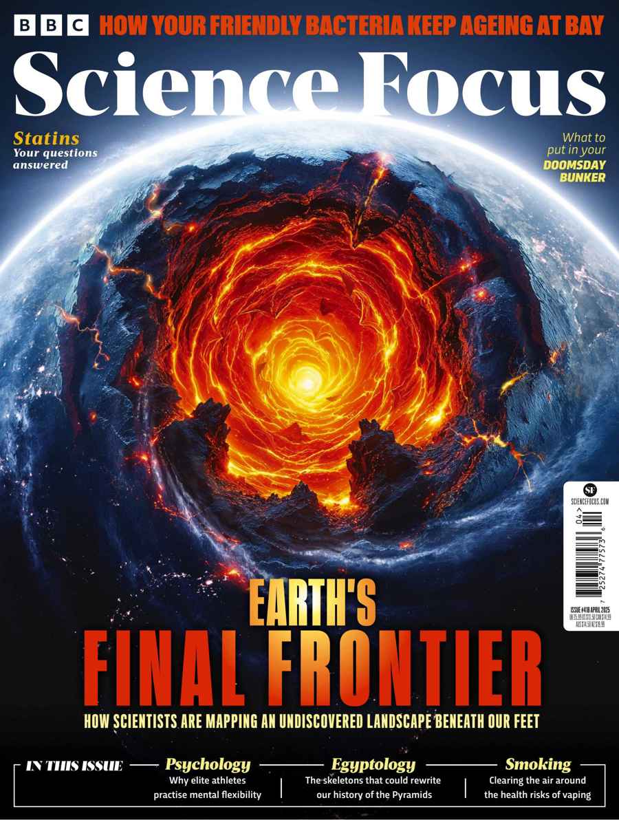 BBC Science Focus Magazine issue April 2025