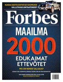 Forbes May '15 
                issue Forbes May '15