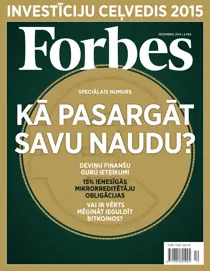 Forbes Decembris '14 
                issue Forbes Decembris '14