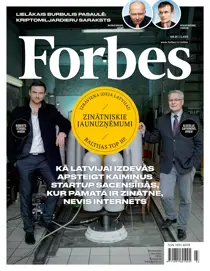 Forbes Latvia 
                issue Forbes Latvia