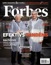 Forbes Novembris '15 
                issue Forbes Novembris '15