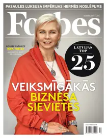Forbes Oktobris '14 
                issue Forbes Oktobris '14
