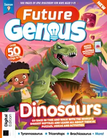 Future Genius: Dinosaurs 
                issue Future Genius: Dinosaurs