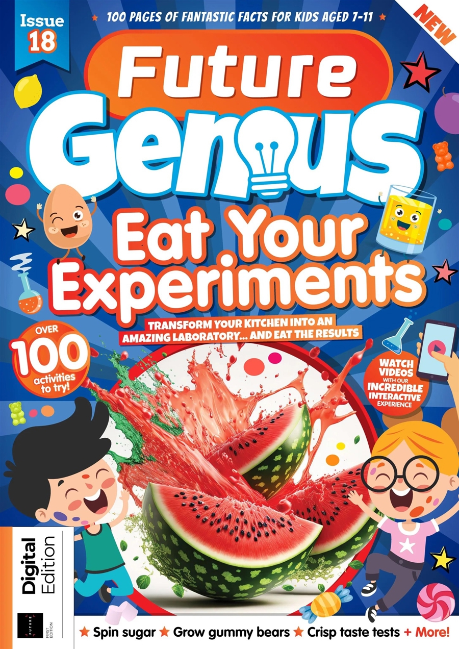Future Genius Bookazine issue Future Genius: Eat Your Experiments Issue 18