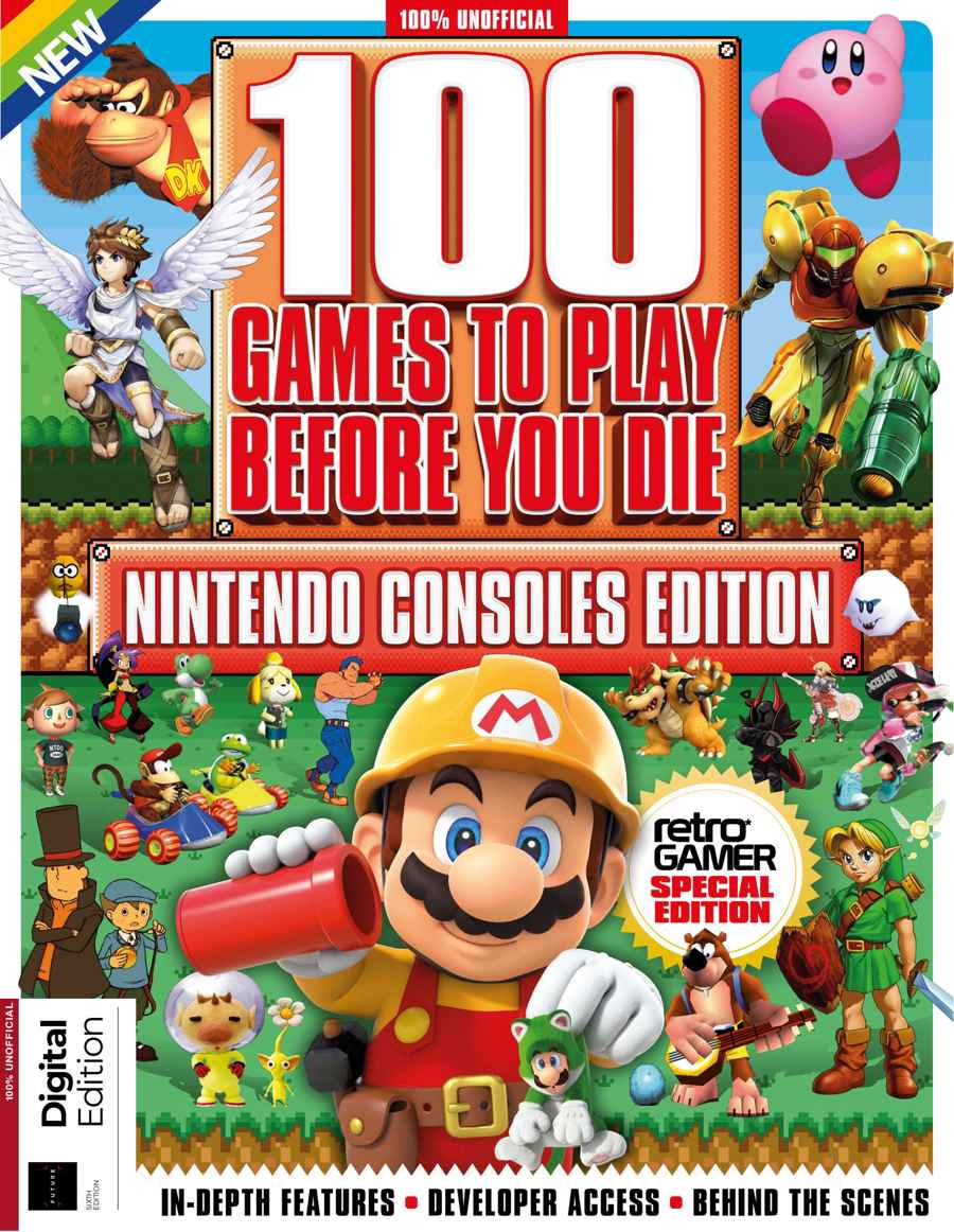Gaming Bookazine issue 100 Nintendo Games To Play Before You Die Sixth Edition