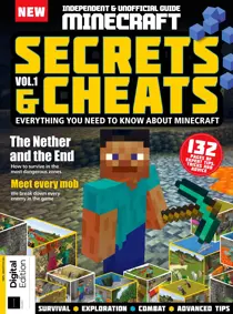 Minecraft Secrets & Cheats First Edition 
                issue Minecraft Secrets & Cheats First Edition
