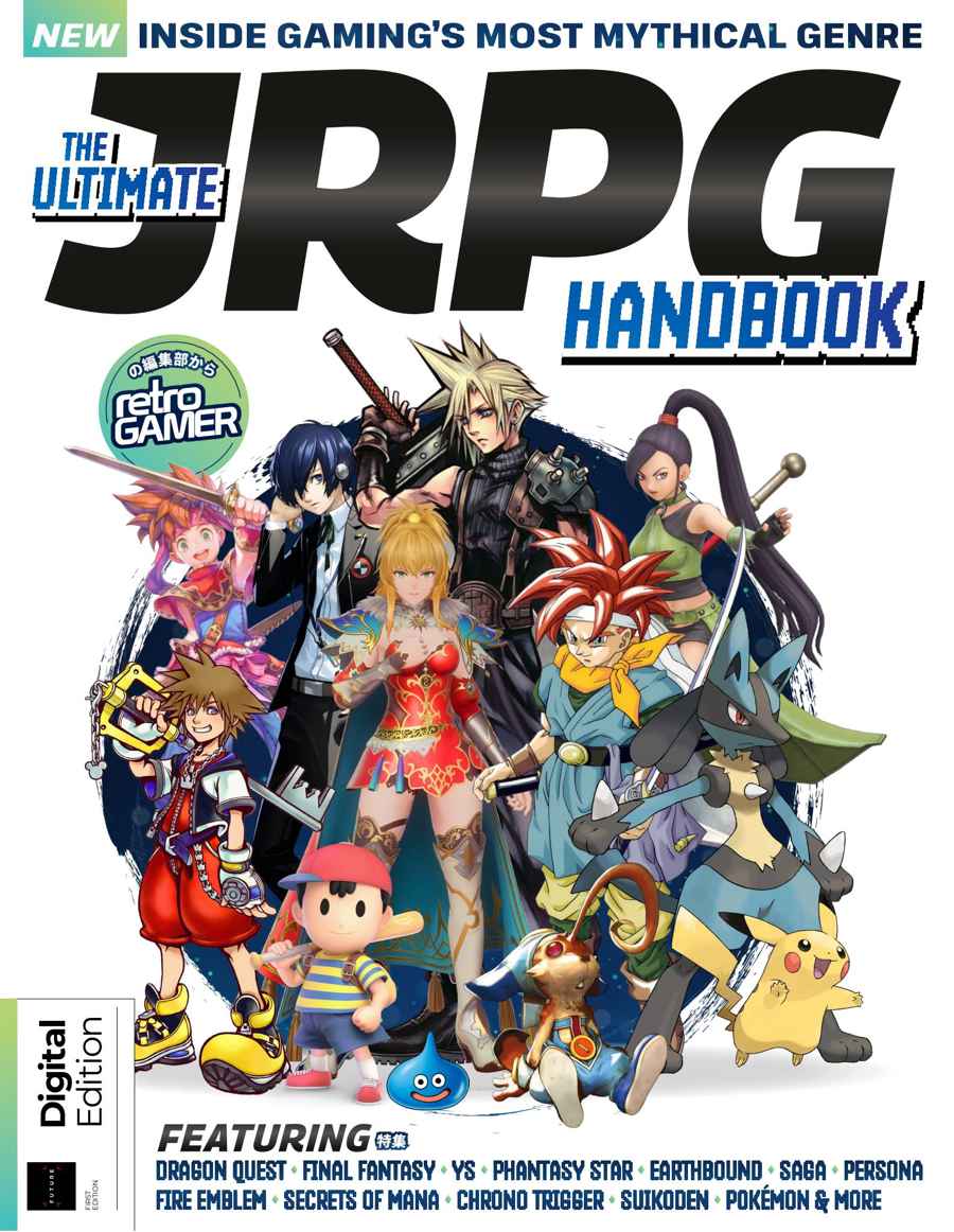 Gaming Bookazine issue Retro Gamer Presents: The Ultimate JRPG Handbook First Edition