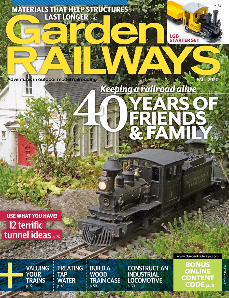 Garden Railways issue August 2020