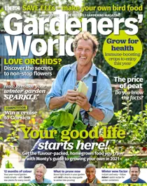 BBC Gardeners’ World Magazine 
                issue January 2021