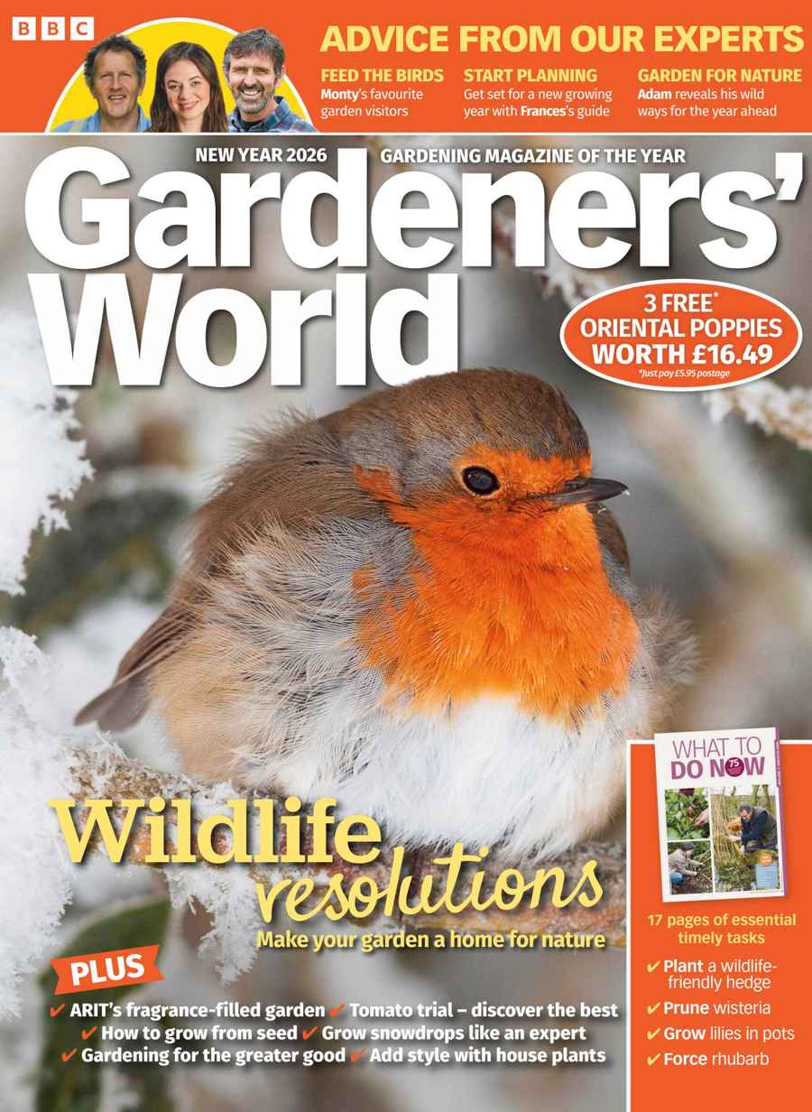 BBC Gardeners’ World Magazine issue January 2026