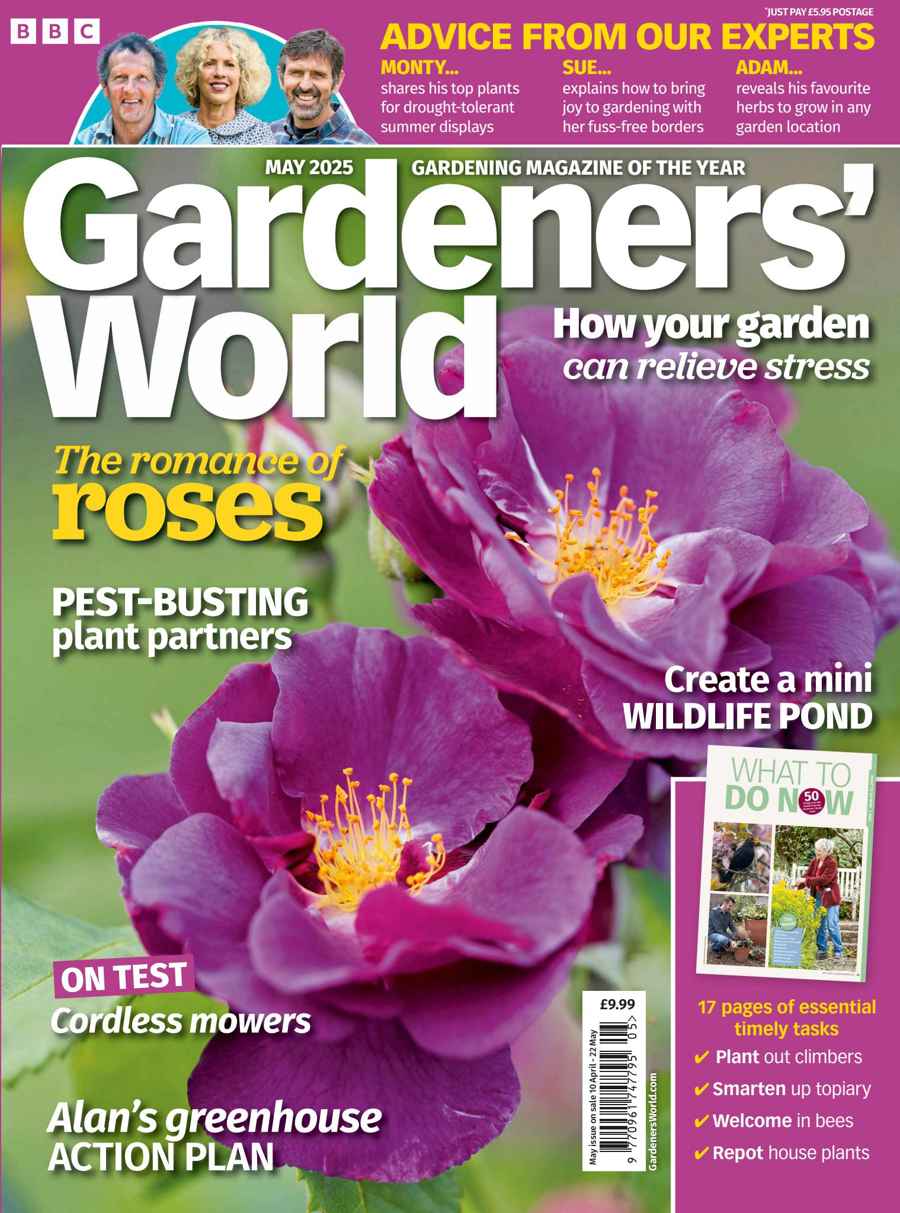 BBC Gardeners’ World Magazine issue May 2025