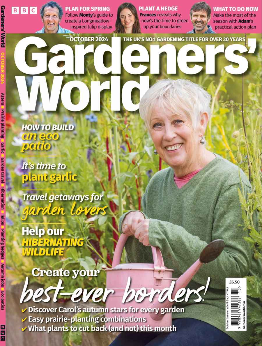 BBC Gardeners’ World Magazine issue October 2024