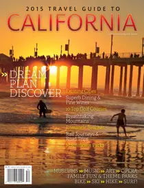 2015 Travel Guide to California 
                issue 2015 Travel Guide to California