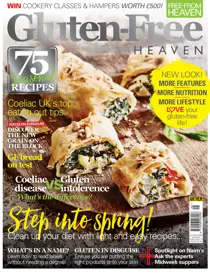 Gluten-Free Heaven April/May 2017 
                issue Gluten-Free Heaven April/May 2017