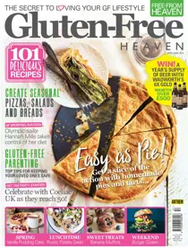 Gluten-Free Heaven April/May 2018 
                issue Gluten-Free Heaven April/May 2018