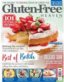 Gluten-Free Heaven August 2018 
                issue Gluten-Free Heaven August 2018