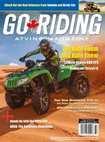 Go Riding ATVing Magazine October 2015