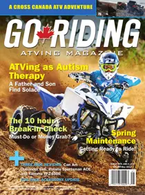 Go Riding ATVing Magazine Volume 6 No. 1