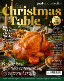 Good Food Magazine 
                issue The Christmas table