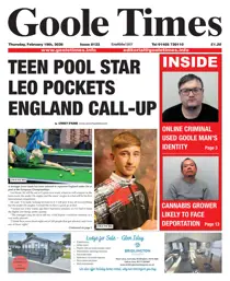 Goole Times 
                issue February 19th 2026