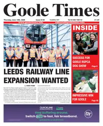 Goole Times 
                issue June 18th 2026