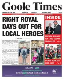 Goole Times 
                issue May 14th 2026