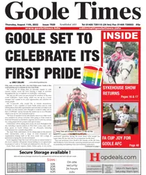 Thursday, August 11th 
                issue Thursday, August 11th