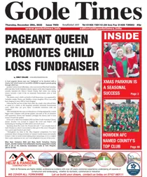 Thursday, December 29th 
                issue Thursday, December 29th