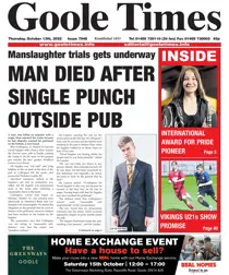 Thursday, October 13th 
                issue Thursday, October 13th