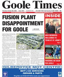 Thursday, October 6th 
                issue Thursday, October 6th