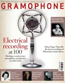 Gramophone issue Gramophone