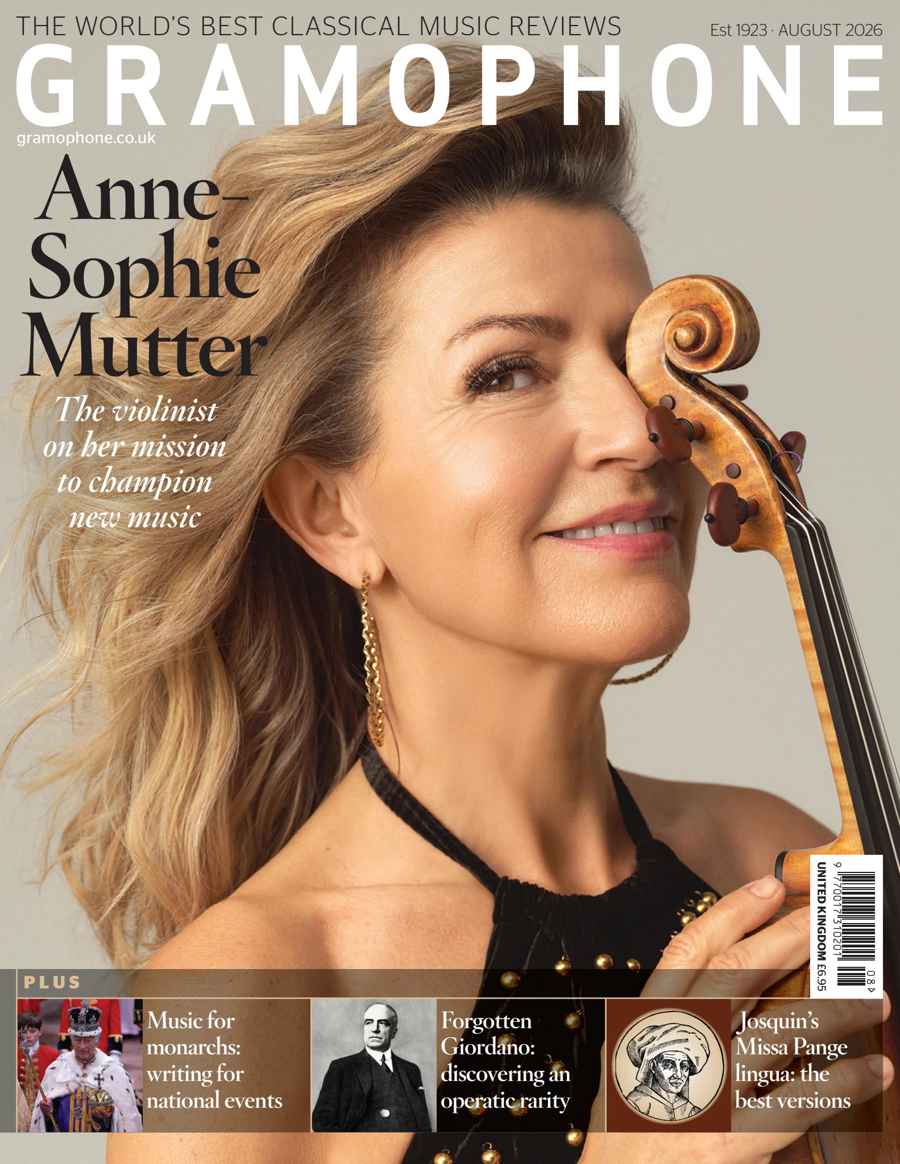 Gramophone issue August 2026
