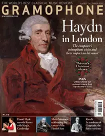 Gramophone issue December 2025