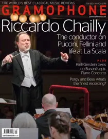 March 2019 
                issue March 2019