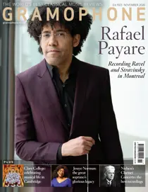 Gramophone issue November 2026
