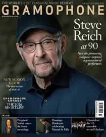 Gramophone issue October 2026