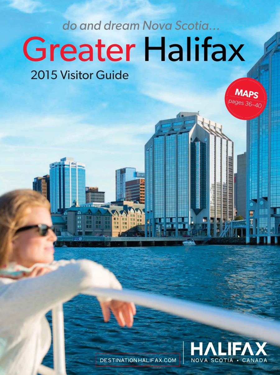 Greater Halifax Visitor Guide issue 2015 Visitor Guide