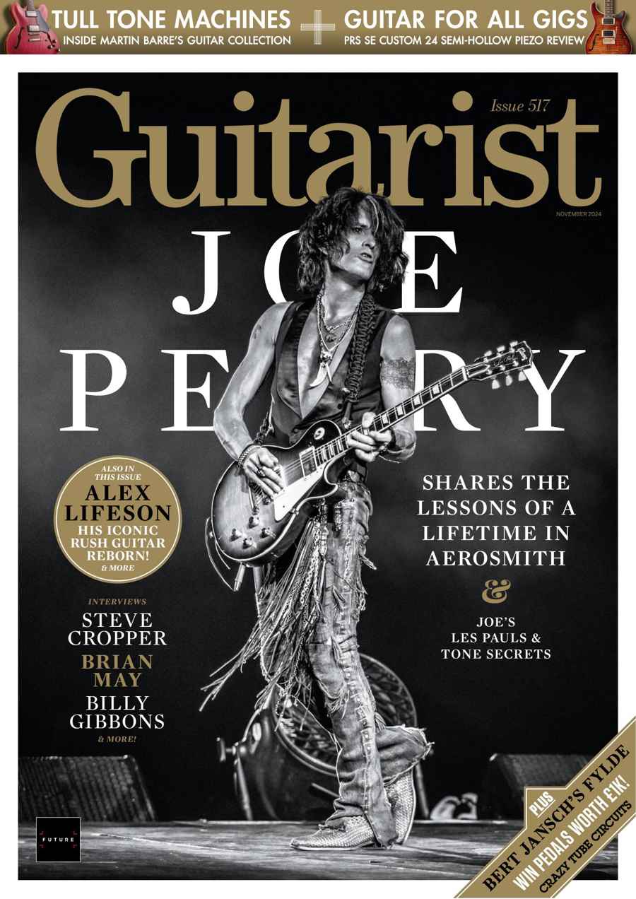 Guitarist issue November 2024