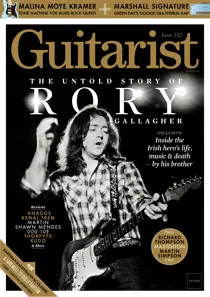Guitarist issue October 2026