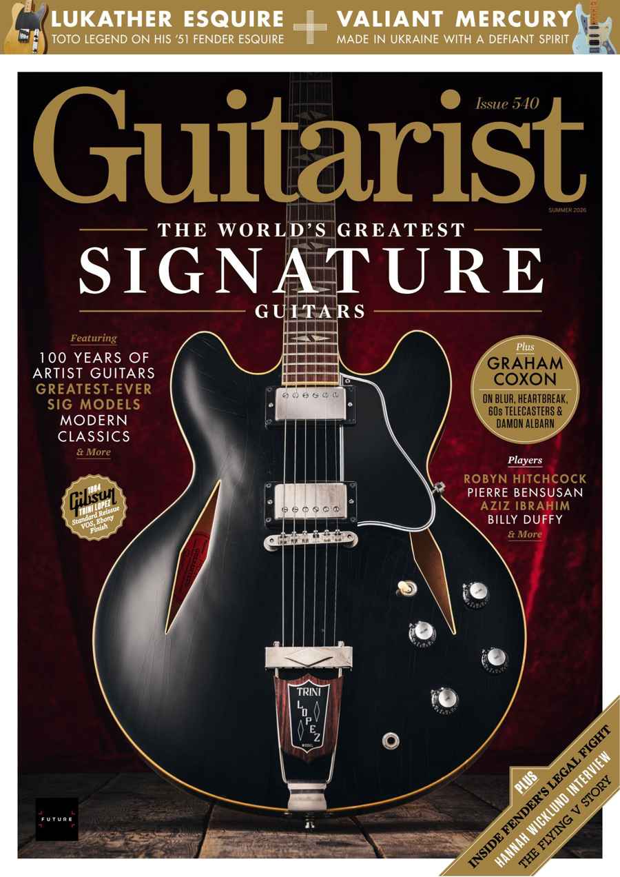 Guitarist issue Summer 2026